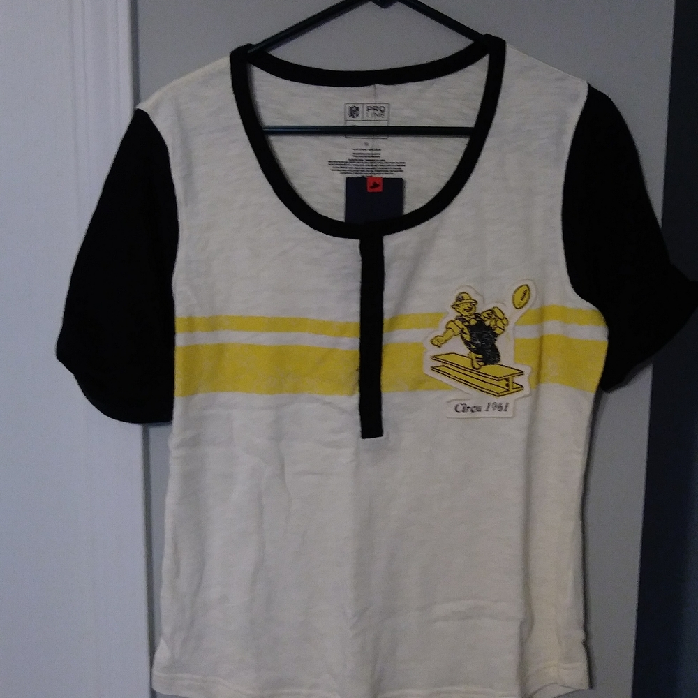 Pittsburgh Steelers vintage style short sleeve